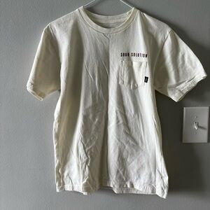Vans Cream T-Shirt Sour Solution